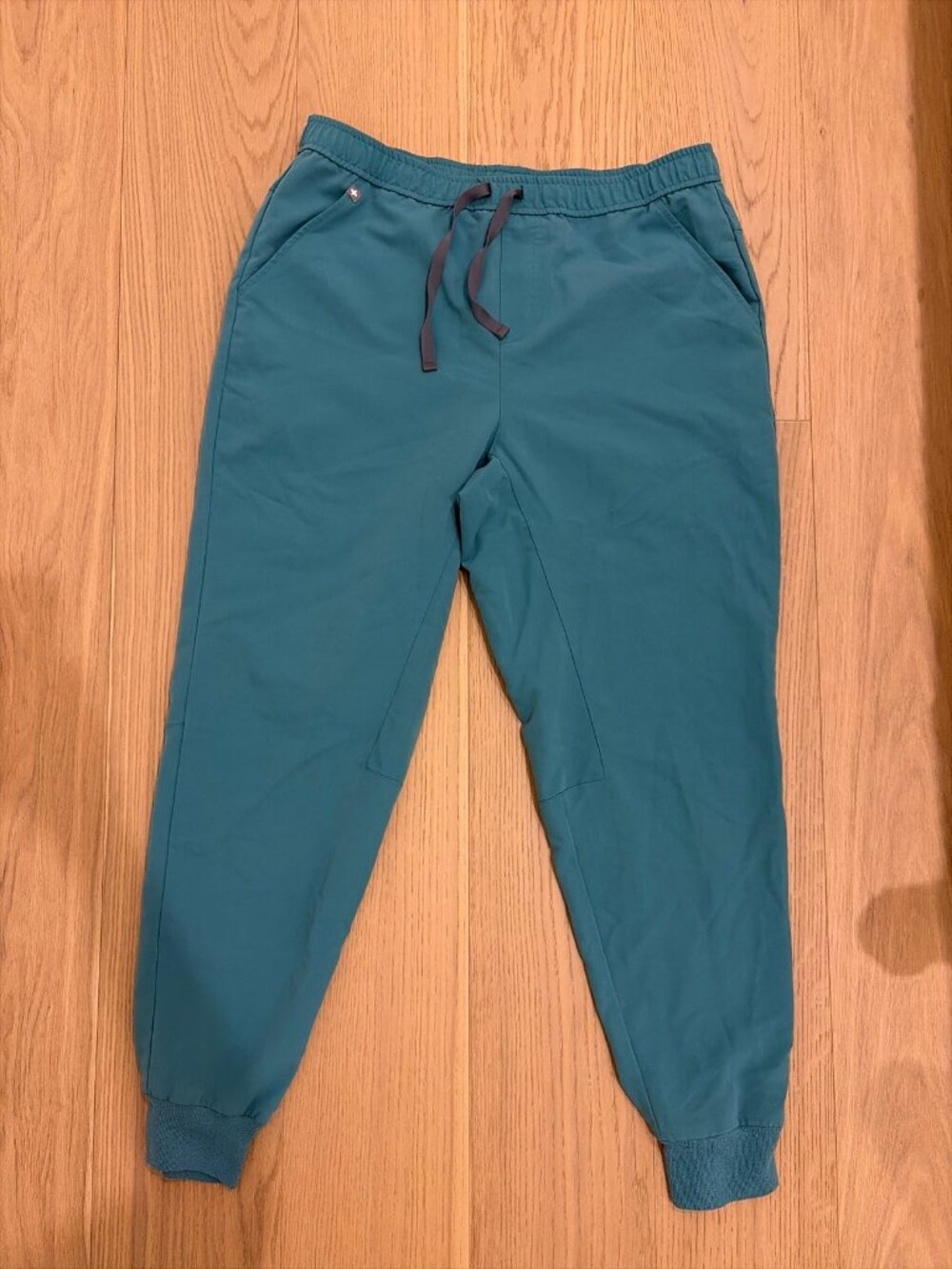 FIGS Technical Collection Jogger Scrub Pants, Men's XL, Teal, Medical